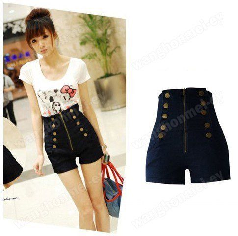 Shorts Vintage High-Waist